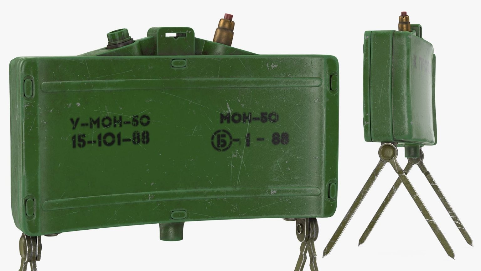 Советская противопехотная мина МОН-50