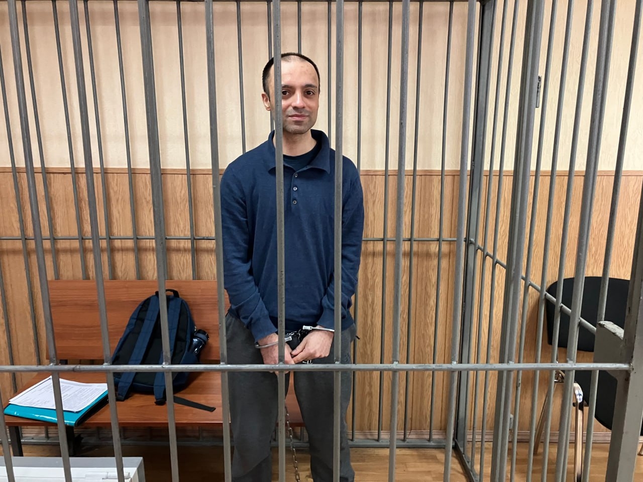 Руслан Сидики, приговоренный к 29 годам заключения. Фото: «Медиазона»